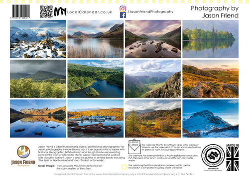 The English Lake District Wall Calendar