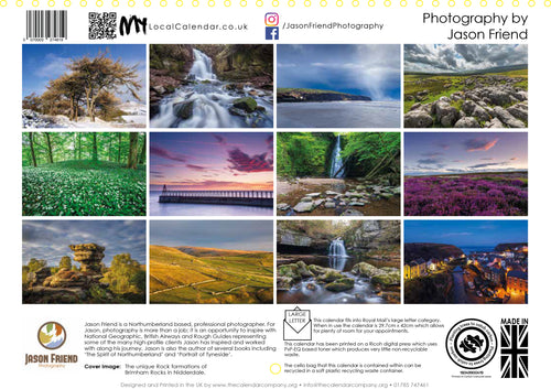 Yorkshire Dales & Coast Wall Calendar