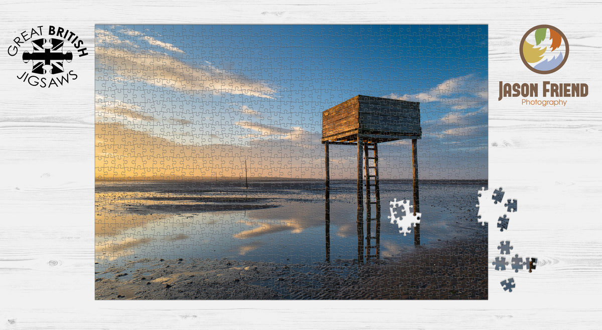 Pilgrim’s Causeway on the Holy Island of Lindisfarne, Northumberland, 1000 Piece Jigsaw Puzzle